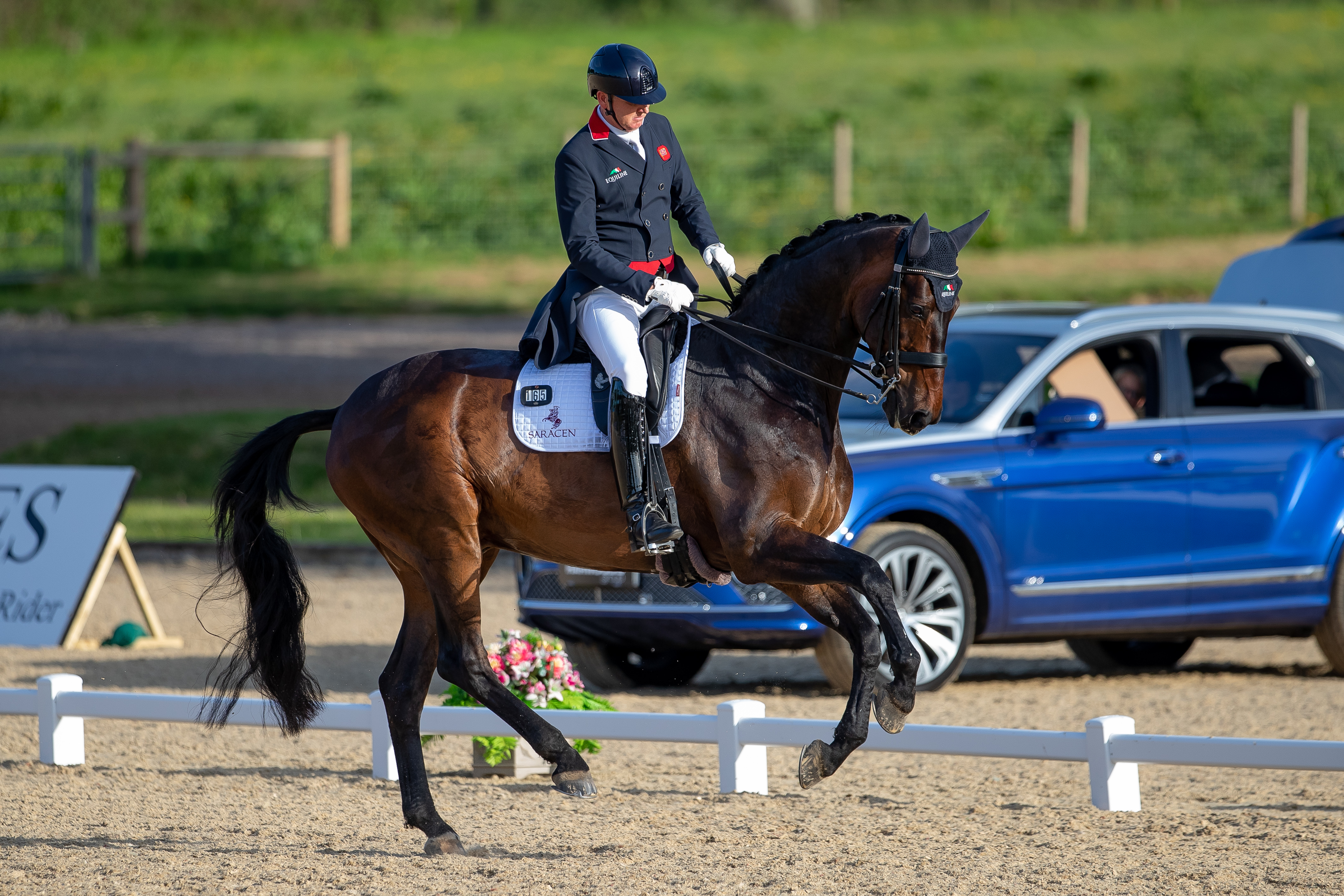 Gareth Hughes KK WOODSTOCK Lemieux Premier League FEI Grand Prix 2014 Direct Qualifier(B&H) (7)